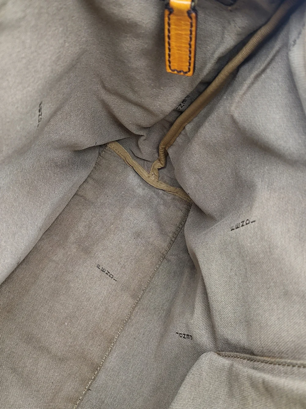 Fendi Zucchino Canvas Practical Tote Bag Vintage Authentic..